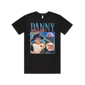 Danny DeVito Homage T-Shirt Tee Top US Movie Director Film Icon Retro 80's Shirt